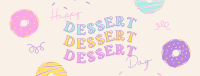 Dessert Day Delights Facebook Cover