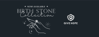 Birth Stone Facebook Cover Image Preview