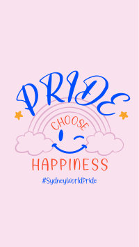 Doodle Sydney Pride Instagram Story