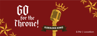 Karaoke King Facebook Cover