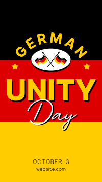 It's German Unity Day Instagram Story