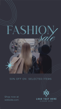 Sophisticated Fashion Sale Facebook Story