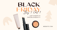 Beauty Products Black Friday Facebook Ad