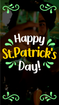 Happy St. Patrick's Day Facebook Story