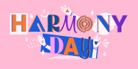 Fun Quirky Harmony Day Twitter Post