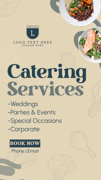 Catering for Occasions TikTok Video