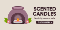 Fragranced Candles Twitter Post