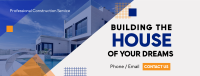 Building Home Construction Facebook Cover