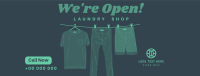 Laundry Store Facebook Cover example 2