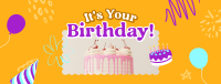 Kiddie Birthday Promo Facebook Cover Design