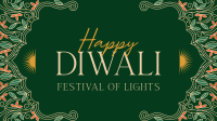 Elegant Diwali Frame Animation