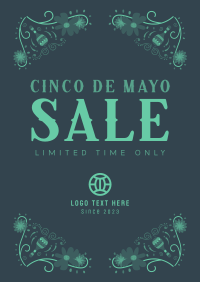 Mexican Party Sale Poster