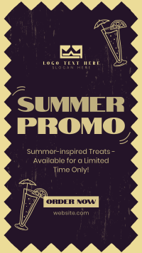 Cafe Summer Promo TikTok Video