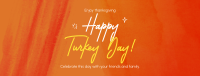 Paint Texture Thanksgiving Facebook Cover Image Preview