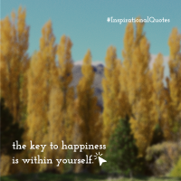 The Key To Happiness Instagram Post Design