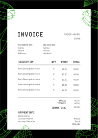 3D Tech Invoice