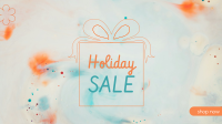 Holiday Sale Orange Facebook Event Cover