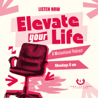 Elevate Life Podcast Instagram Post Design