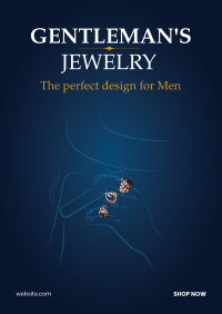 Gentleman's Jewelry Poster