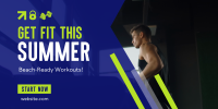 Get Fit This Summer Twitter Post