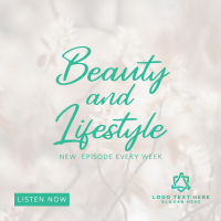 Beauty and Lifestyle Podcast Instagram Post