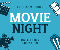 Cinema Movie Night Facebook Post