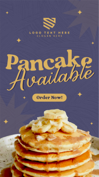 Pancakes Now Available Instagram Reel Image Preview