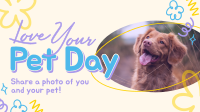 Pet Day Doodles Facebook Event Cover