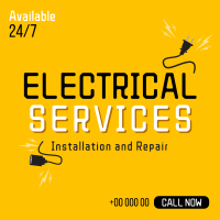 Electrical Service Linkedin Post