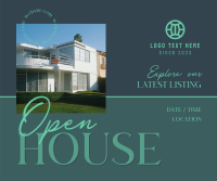 Open House Real Estate Facebook Post