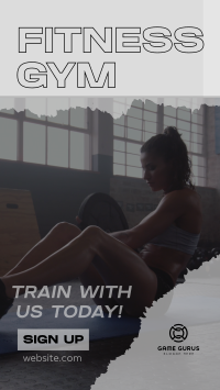 Train With Us Instagram Story