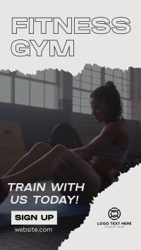 Train With Us Instagram Story