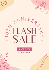 Special Anniversary Sale Poster