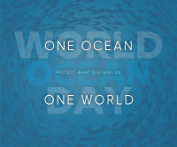 Ocean Facebook Post example 1