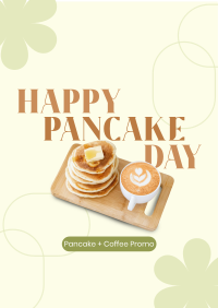 Pancakes Plus Latte Poster