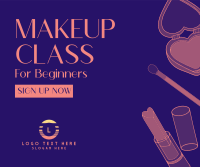 Beginner Makeup Class Facebook Post