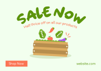 Discounted Organic Postcard