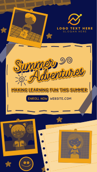 Summer Education Bulletin Instagram Reel Image Preview