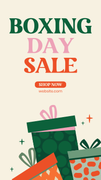 Boxing Day Flash Sale Instagram Story