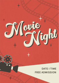 Film Movie Night Poster