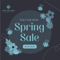 Spring Bee Sale Linkedin Post