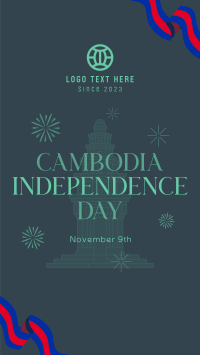 Cambodia Independence Festival Instagram Story