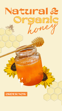 Delicious Organic Pure Honey Instagram Reel