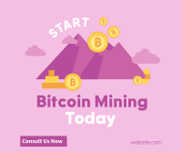 Bitcoin Mountain Facebook Post