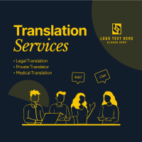 Translator Services Linkedin Post