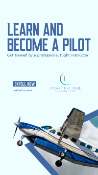 Flight Training Program Facebook Story