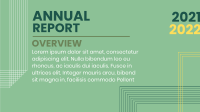 Annual Report Lines Facebook Event Cover