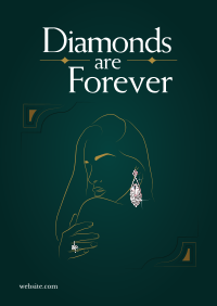 Diamonds are Forever Poster