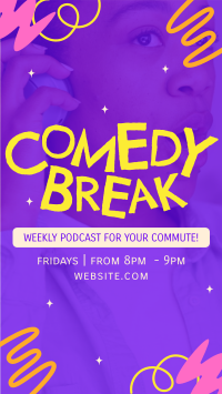 Comedy Break Podcast Instagram Reel