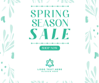 Spring Season Sale Facebook Post